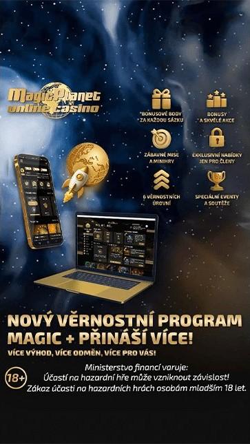Interscroller pro Magic Planet Online, varianta 1