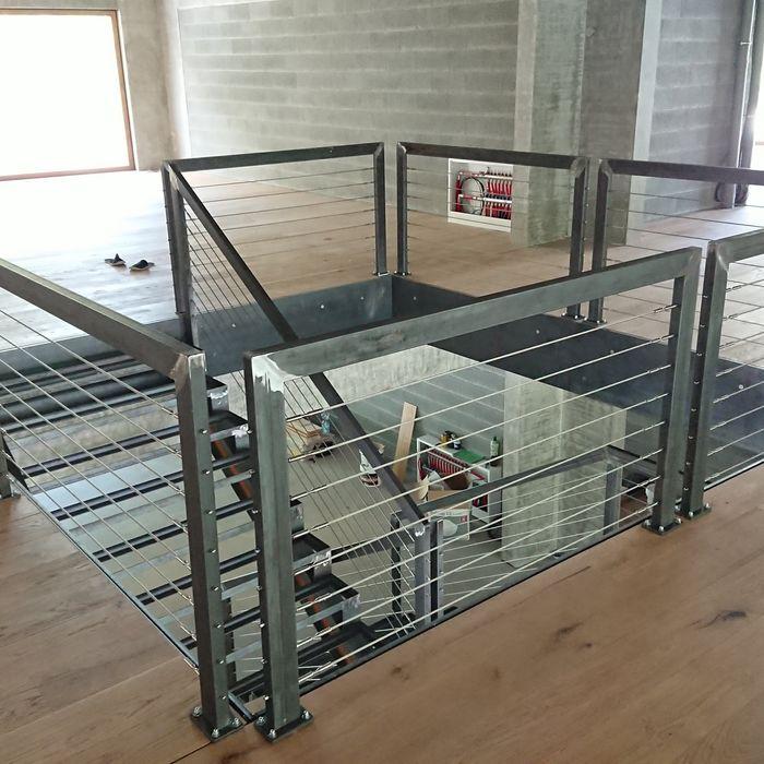 Lanková výplň zábradlí galerie