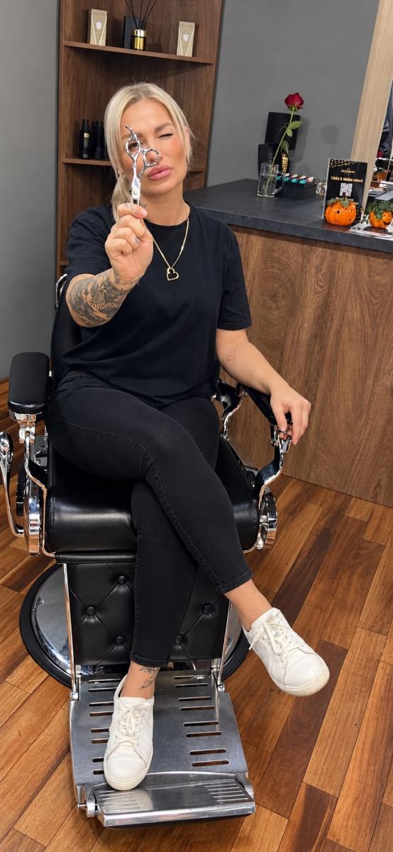 Oksana, senior barberka Better Barber Brumlovka